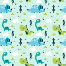 Load image into Gallery viewer, Dinosaurs Little Peel & Stick Wallpaper N04244