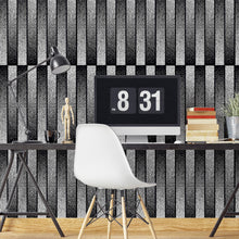 Load image into Gallery viewer, Stripes and Dots Peel & Stick Wallpaper N04248