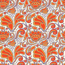 Load image into Gallery viewer, Indian Flowers Peel & Stick Wallpaper N04249