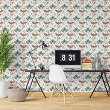Load image into Gallery viewer, Butterflies Colorful Peel & Stick Wallpaper N04271