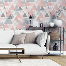 Load image into Gallery viewer, Geometrics Triangles Peel & Stick Wallpaper N04283