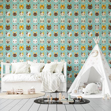 Load image into Gallery viewer, Cats Peel & Stick Wallpaper N04297