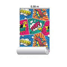 Load image into Gallery viewer, Comics Pop Art Peel & Stick Wallpaper N05011