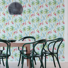 Load image into Gallery viewer, Watermelon Tropical Peel & Stick Wallpaper N05029