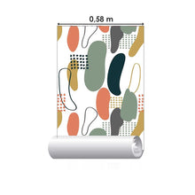 Load image into Gallery viewer, Abstract Hand Draw Peel & Stick Wallpaper N05055