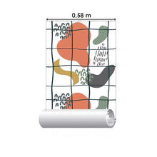 Load image into Gallery viewer, Abstract Hand Draw Peel & Stick Wallpaper N05056