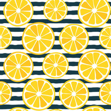 Load image into Gallery viewer, Stripes and Oranges Peel & Stick Wallpaper N05058