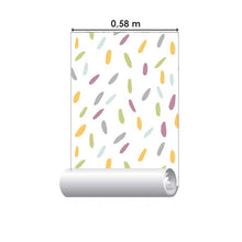Load image into Gallery viewer, Brushstrokes Multi-Color Peel & Stick Wallpaper N05074