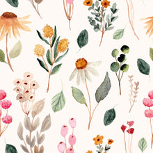 Load image into Gallery viewer, Watercolor Wildflowers Peel & Stick Wallpaper N05089