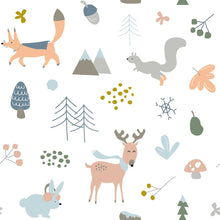 Load image into Gallery viewer, Winter in the Mountains Peel & Stick Wallpaper N05090