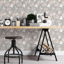 Load image into Gallery viewer, Brown Granite Peel & Stick Wallpaper N05095