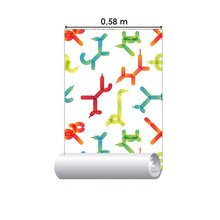 Load image into Gallery viewer, Balloon Animals Peel & Stick Wallpaper N05105
