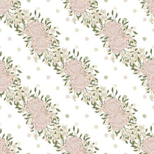 Load image into Gallery viewer, Floral Polka Dot Soft Pink Peel & Stick Wallpaper N05116