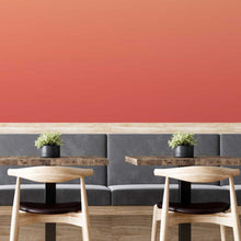 Load image into Gallery viewer, Orange and Red Gradient Peel & Stick Wallpaper N05146