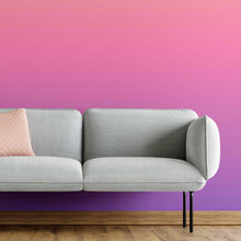 Load image into Gallery viewer, Orange Pink and Purple Gradient Peel & Stick Wallpaper N05161