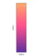 Load image into Gallery viewer, Orange Pink and Purple Gradient Peel & Stick Wallpaper N05161