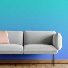 Load image into Gallery viewer, Green and Blue Bic Gradient Peel & Stick Wallpaper N05163