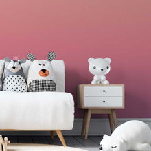 Load image into Gallery viewer, Orange and Pink Gradient Peel & Stick Wallpaper N05173