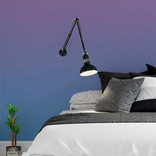 Load image into Gallery viewer, Purple Pink and Blue Gradient Peel & Stick Wallpaper N05178