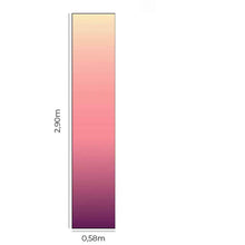 Load image into Gallery viewer, Yellow and Purple Gradient Peel & Stick Wallpaper N05180