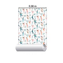 Load image into Gallery viewer, Ballerinas Leaves Peel & Stick Wallpaper N05206