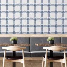 Load image into Gallery viewer, Tile Vintage Blue and White Peel & Stick Wallpaper N05215
