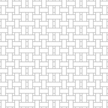 Load image into Gallery viewer, Grey & White Wicker Peel & Stick Wallpaper N05225