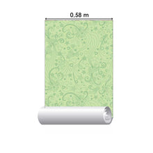 Load image into Gallery viewer, Stars and Hearts Green Peel & Stick Wallpaper N05251
