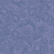 Load image into Gallery viewer, Floral Indian Blue Peel & Stick Wallpaper N05256