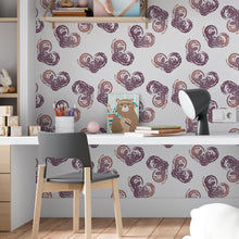 Load image into Gallery viewer, Chalk Hearts Peel & Stick Wallpaper N06023