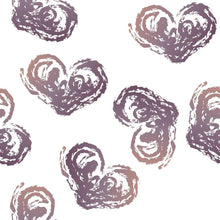 Load image into Gallery viewer, Chalk Hearts Peel & Stick Wallpaper N06023