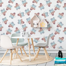 Load image into Gallery viewer, Clay Stars Peel & Stick Wallpaper N06025