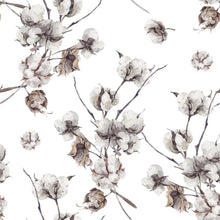 Load image into Gallery viewer, Cotton Flowers Peel & Stick Wallpaper N06049