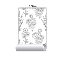 Load image into Gallery viewer, Wildflowers Peel & Stick Wallpaper N06052