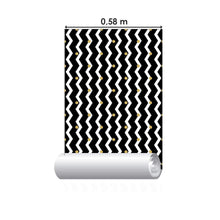 Load image into Gallery viewer, Chevron Dots Peel & Stick Wallpaper N06064