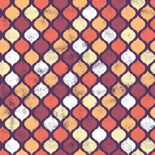 Load image into Gallery viewer, Marmaid Tail Warm Colors Peel & Stick Wallpaper N06067