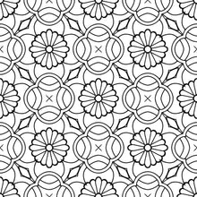 Load image into Gallery viewer, Geometric Flowers Peel & Stick Wallpaper N06120
