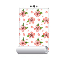 Load image into Gallery viewer, Watercolor Cherry Blossom Peel & Stick Wallpaper N06127
