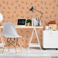 Load image into Gallery viewer, Minimalist Flowers Peel & Stick Wallpaper N06131