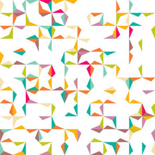 Load image into Gallery viewer, Geometric Star Colorful Peel & Stick Wallpaper N06184