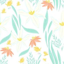 Load image into Gallery viewer, Floral Orchid Peel & Stick Wallpaper N06190