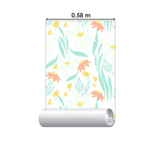 Load image into Gallery viewer, Floral Orchid Peel & Stick Wallpaper N06190