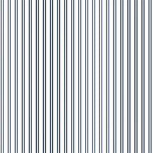 Load image into Gallery viewer, Blue Striped Peel & Stick Wallpaper N06192