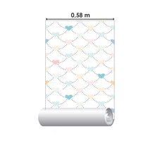 Load image into Gallery viewer, Red Hearts Peel & Stick Wallpaper N06252