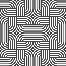 Load image into Gallery viewer, Geometric Lines Peel & Stick Wallpaper N06264