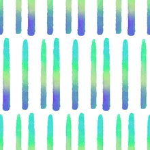Load image into Gallery viewer, Brush Strokes Neon Blue Gradient Peel & Stick Wallpaper N06272