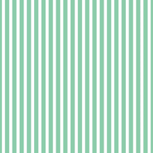 Load image into Gallery viewer, Green and White Striped Peel & Stick Wallpaper N06276