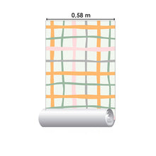 Load image into Gallery viewer, Colorful Grid Peel & Stick Wallpaper N06284