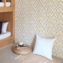 Load image into Gallery viewer, Geometric Chevron Peel & Stick Wallpaper N06293