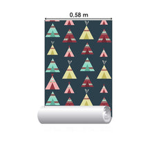 Load image into Gallery viewer, Boho Tent Peel & Stick Wallpaper N07022